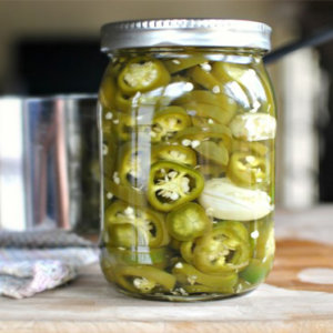 Jalapeno Slices in glass Bottle